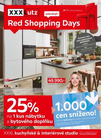 thumbnail - Leták XXXLutz - Red Shopping Days pokračuje